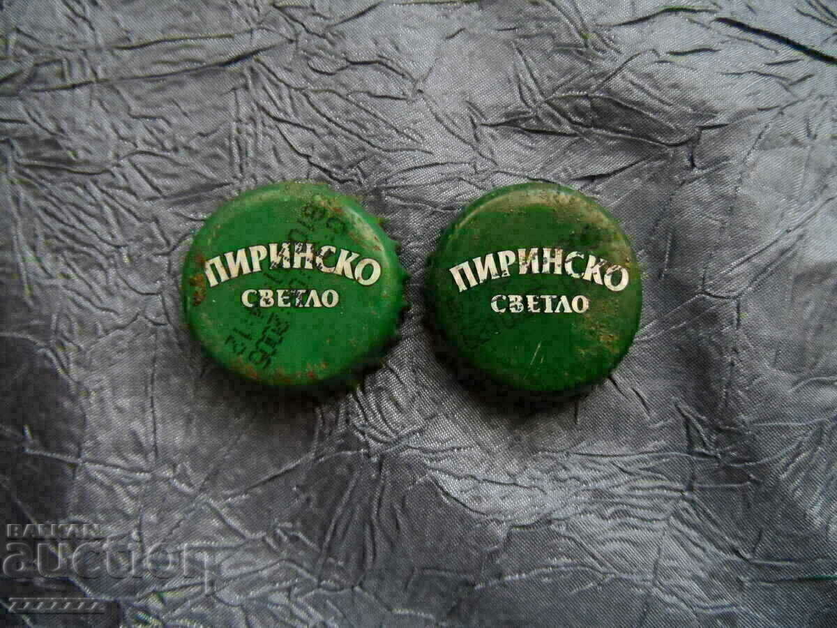 2 pcs. beer caps