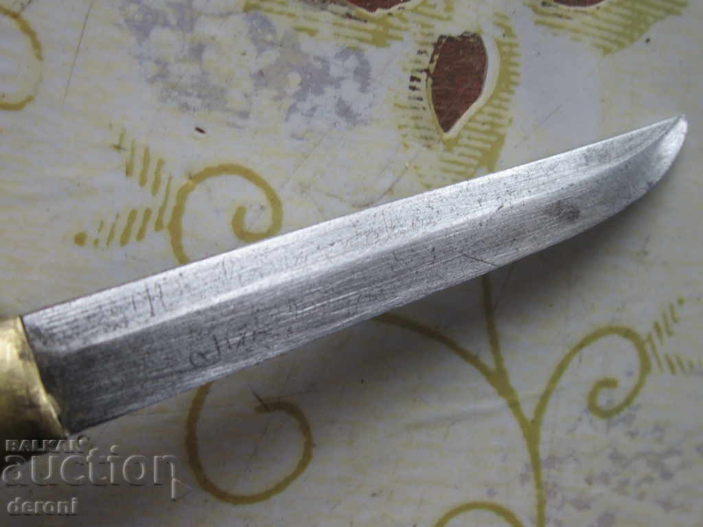 Old Finish Knife Dagger Engraving - 5 Old Finish Knife Dagger Engraving - 5