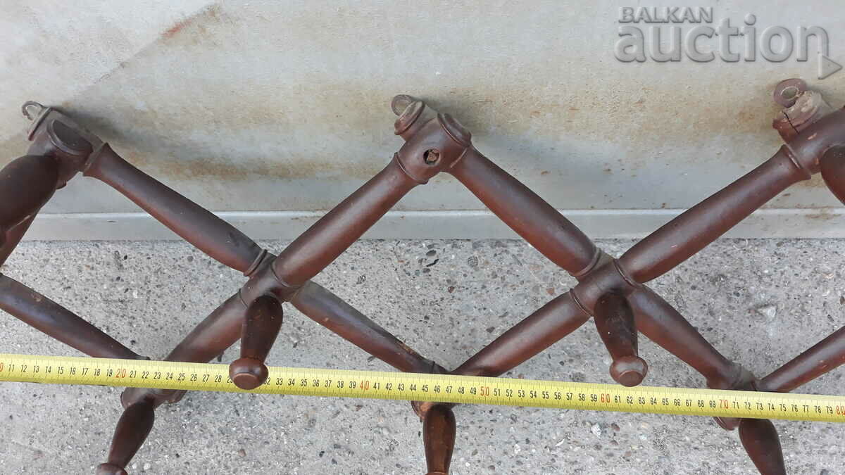 Auction  vintage wooden wall hanger from the 1930s