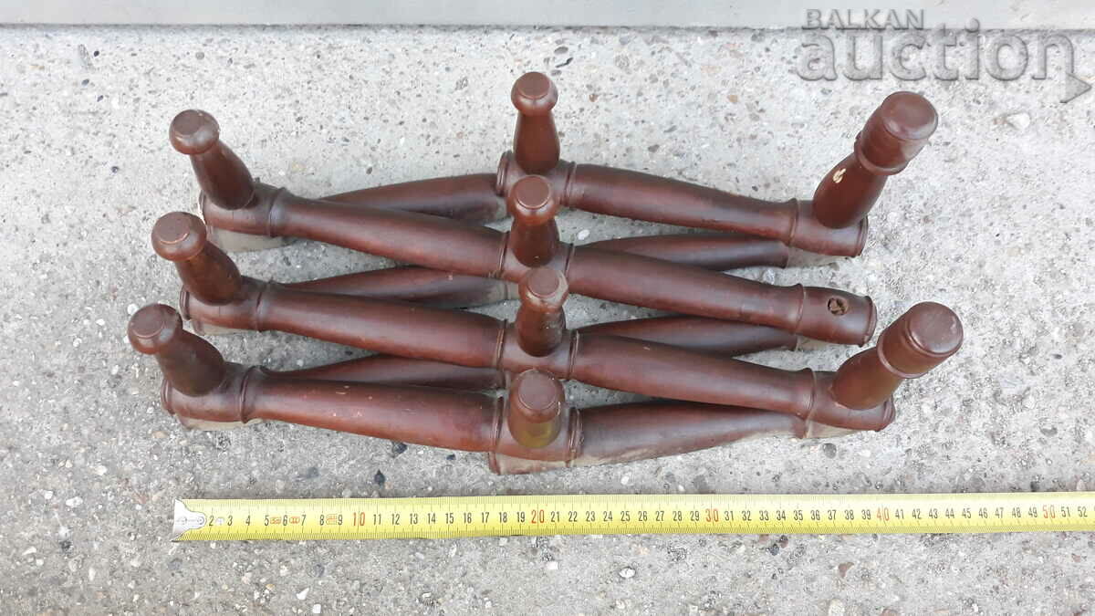 vintage wooden wall hanger from the 1930s - 5