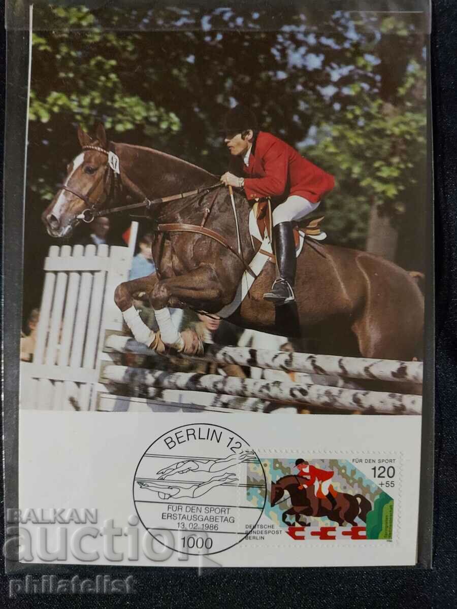 German Post - Berlin 1986 - 2 cards max with price 4.00 BGN | € 2.05 German Post - Berlin 1986 - 2 cards max with price 4.00 BGN | € 2.05