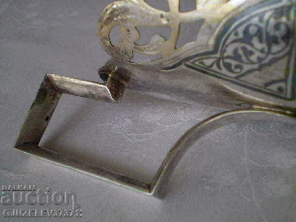 Ασημένιο σουβέρ με niello και επίχρυσο - 6 Ασημένιο σουβέρ με niello και επίχρυσο - 6