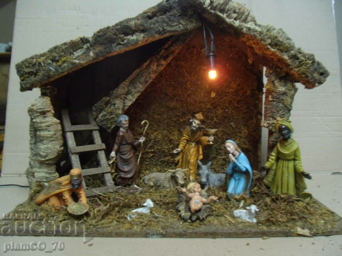No.*6692 old decoration - Nativity with price 60.00 BGN | € 30.68 No.*6692 old decoration - Nativity with price 60.00 BGN | € 30.68