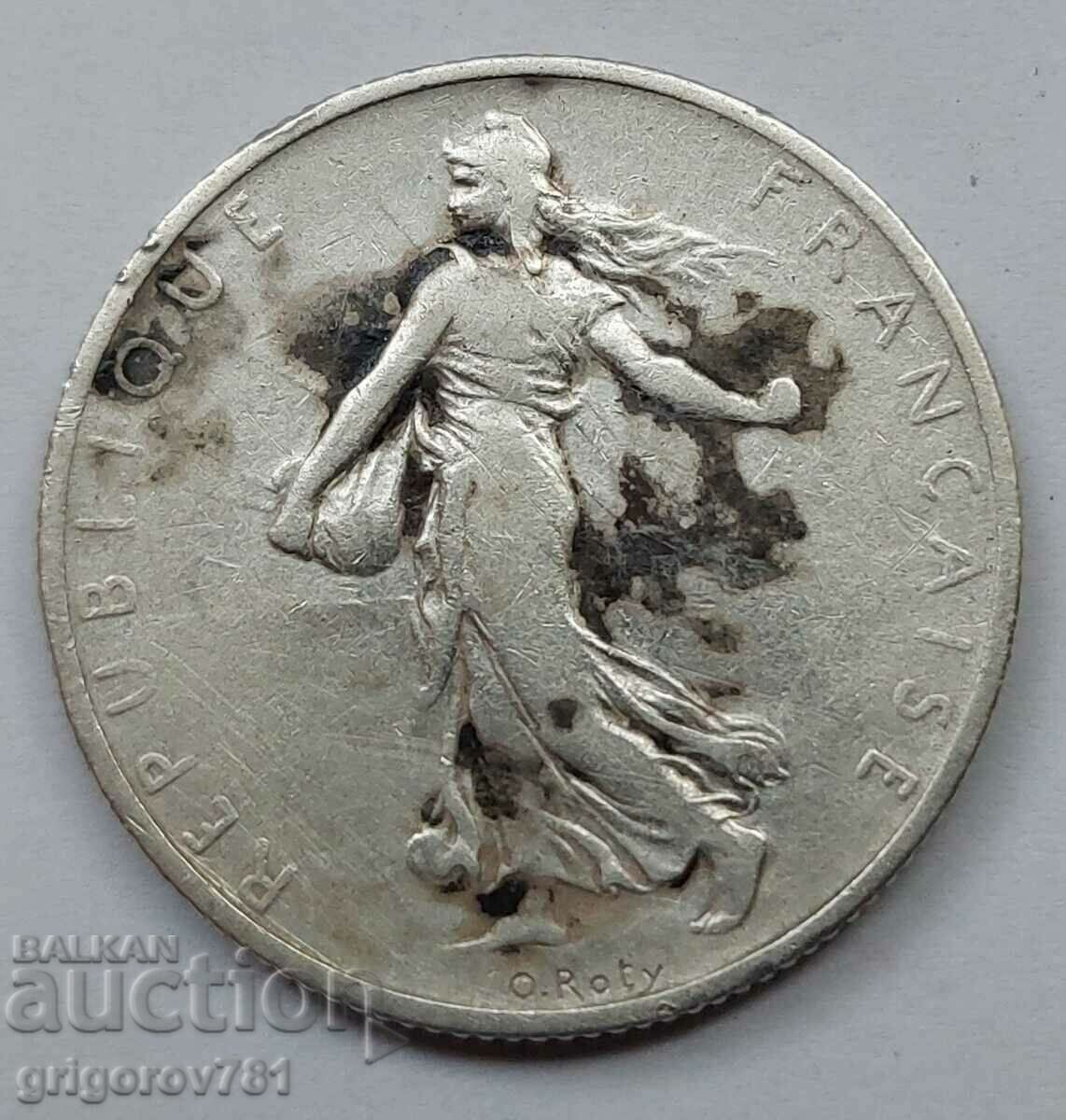 2 Franci Argint Franta 1910 - Moneda de argint #149 cu preț € 11.76 | 23.00 BGN