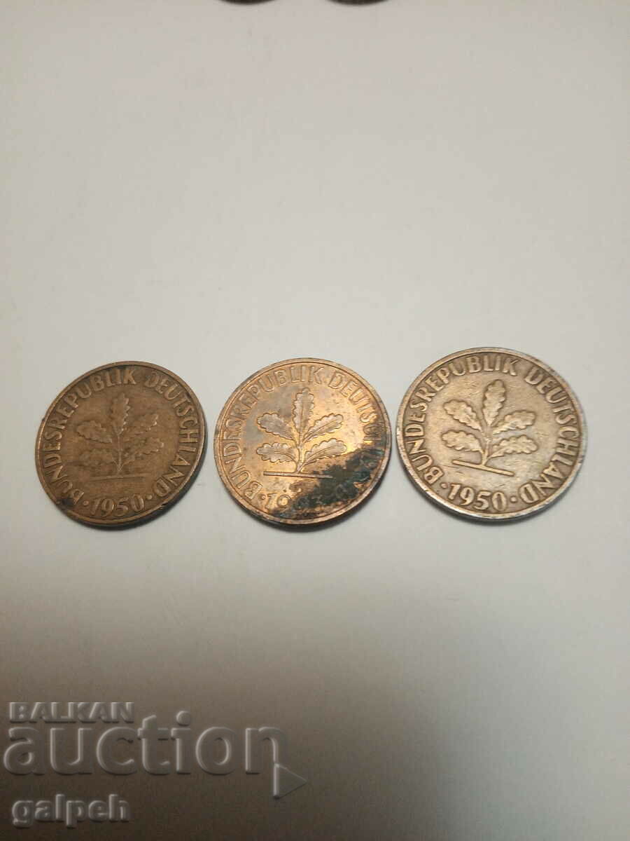 Auction  New Year discounts GERMANY Lot - 7 pcs. - BGN 3.5