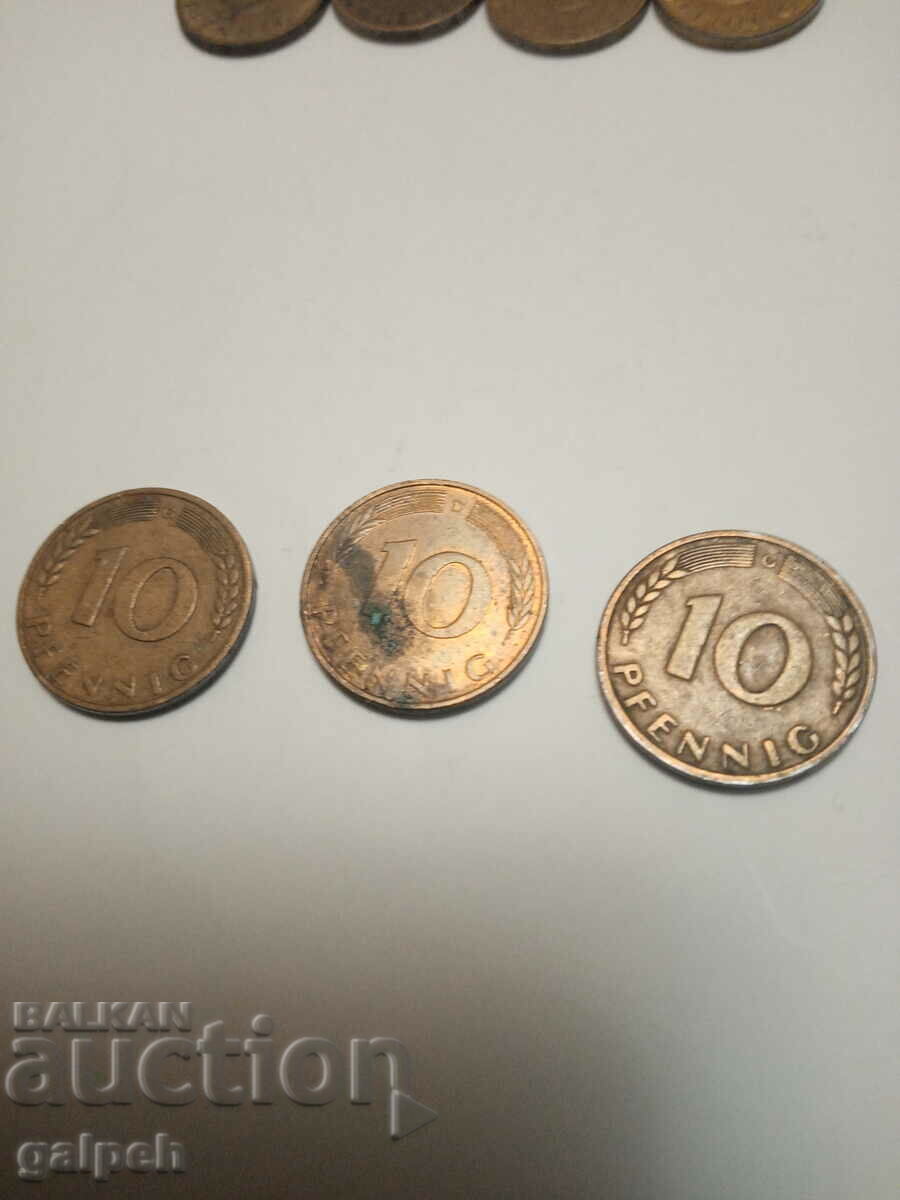 New Year discounts GERMANY Lot - 7 pcs. - BGN 3.5 - 6