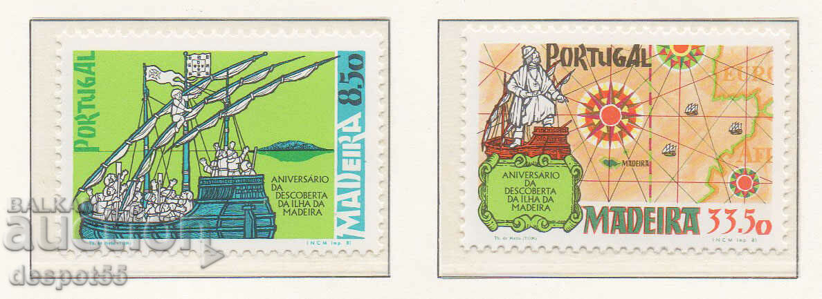 1981. Madeira. The discovery of the island of Madeira, 1419.
