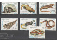 1987. Cambodia. Reptiles.
