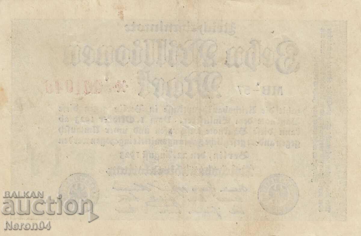 10.000.000 de mărci 1923, Germania cu preț € 1.53 | 2.99 BGN
