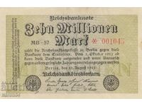 10.000.000 de mărci 1923, Germania