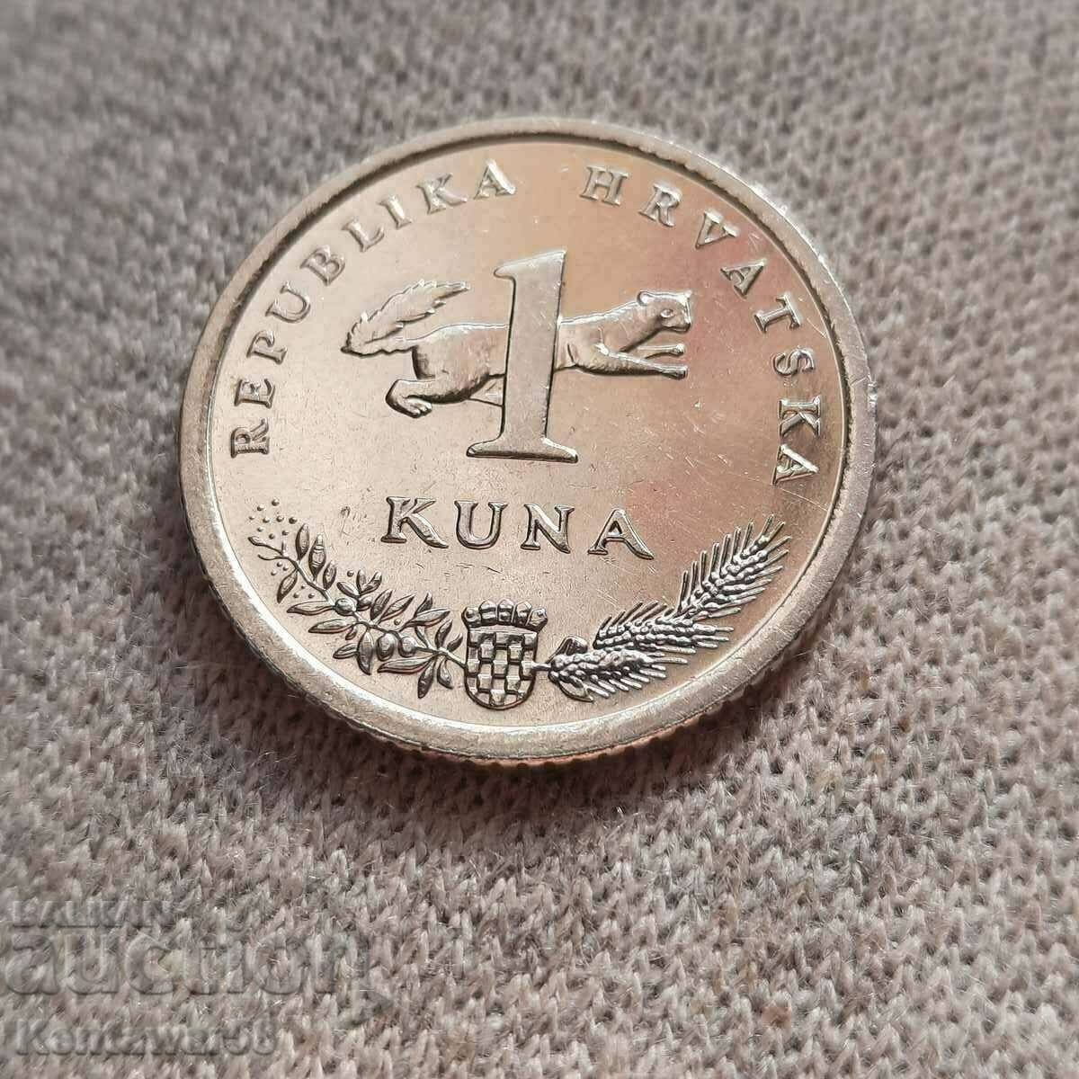 Κροατία 1 kuna 2013 - αηδόνι.