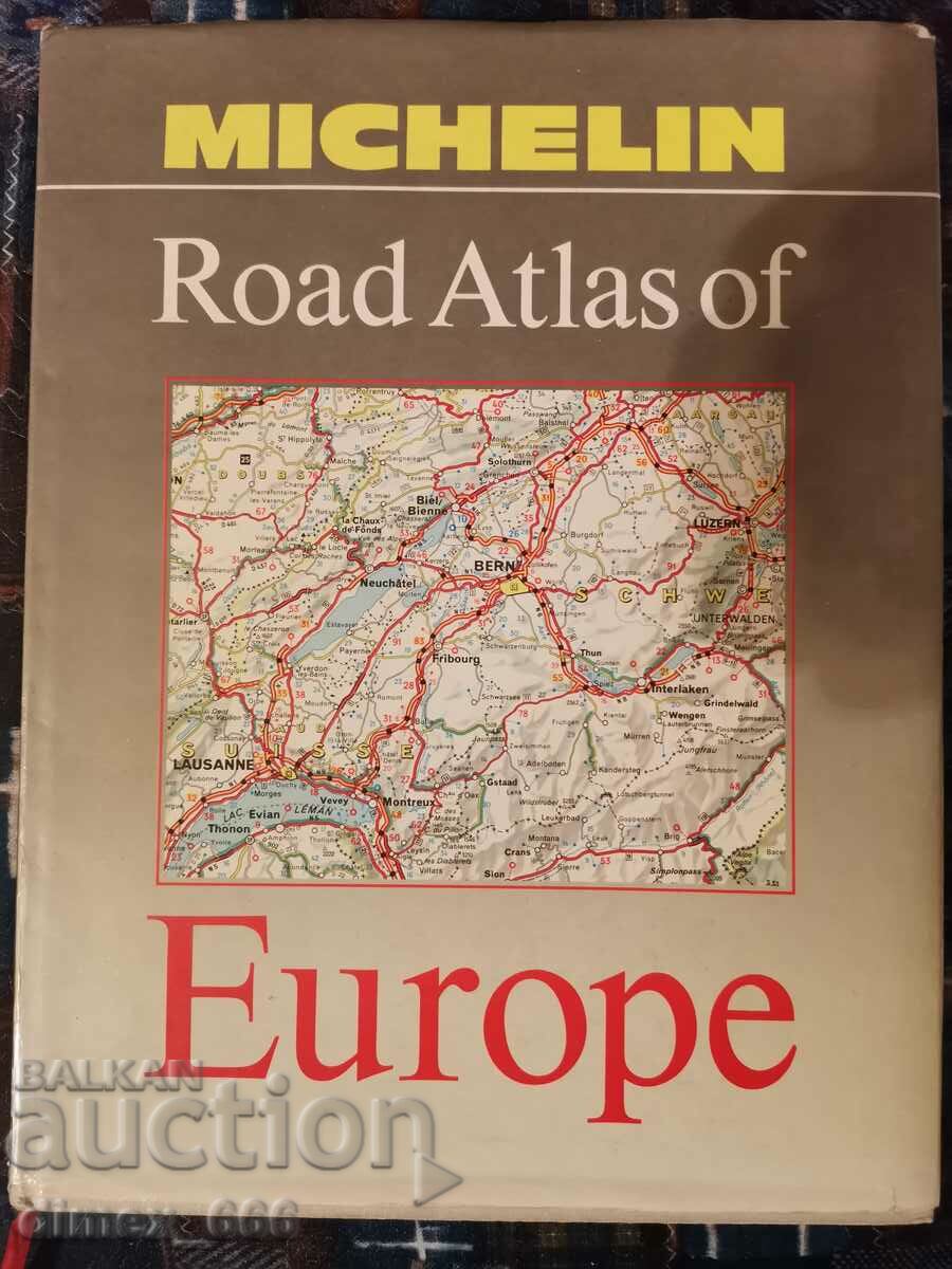 Michelin. Road atlas of Europe