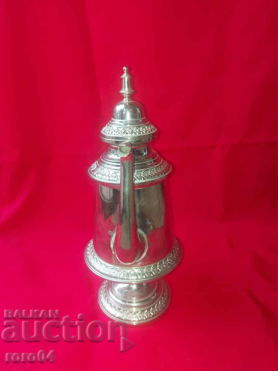Auction BEAUTIFUL OLD SILVER PLATED JUG Auction BEAUTIFUL OLD SILVER PLATED JUG