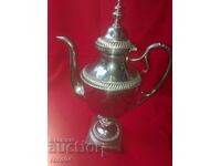 КРАСИВА СТАРА ПОСРЕБРЕНА КАНА