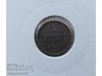 Rusia pentru Finlanda - 1 penny 1908