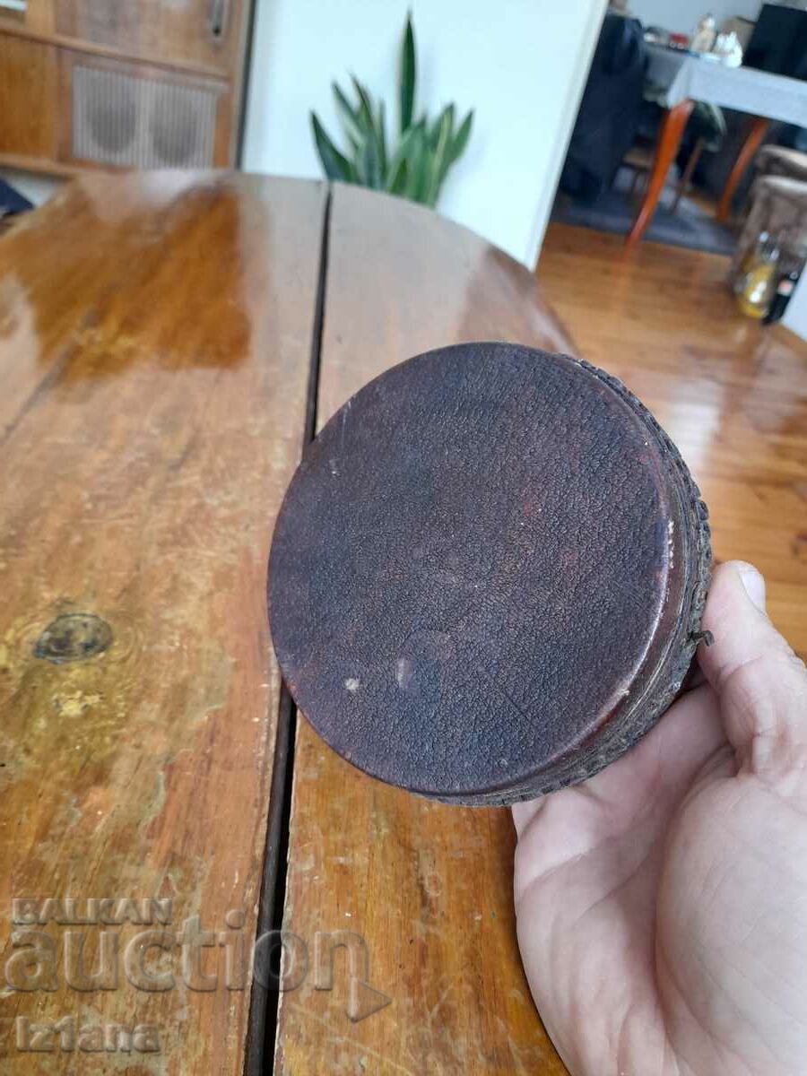 Old wooden box, travel bag - 5 Old wooden box, travel bag - 5