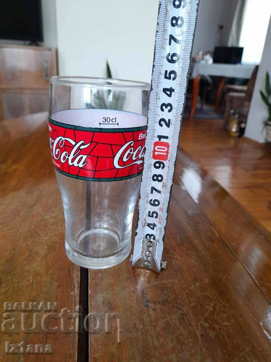 Auction  Old glass of Coca Cola, Coca Cola