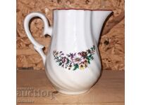 Cană cu cremă din porțelan