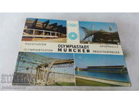 Пощенска картичка Munchen Olympiastadt 1972