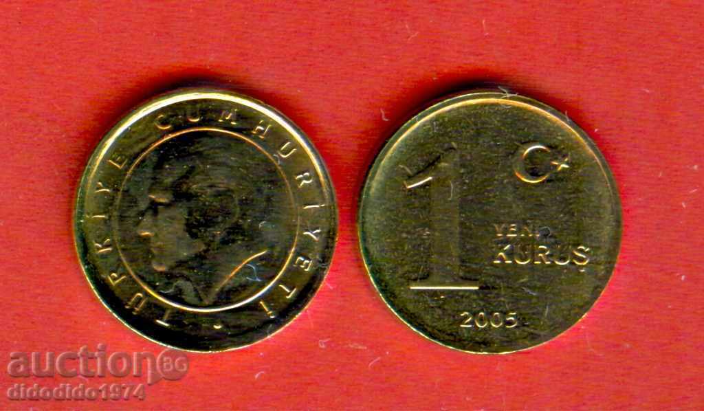 ΤΟΥΡΚΙΑ TURKEY 1 Κουρούς έκδοση - issue 2005 ΝΕΟ UNC ΤΟΥΡΚΙΑ TURKEY 1 Κουρούς έκδοση - issue 2005 ΝΕΟ UNC