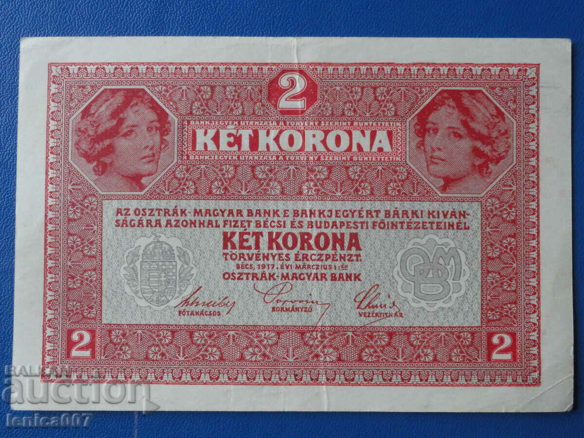 Αυστροουγγαρία 1917 - 2 κορώνες - 5 Αυστροουγγαρία 1917 - 2 κορώνες - 5