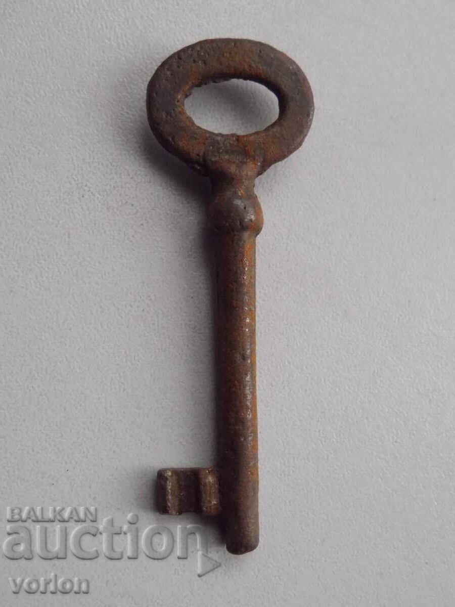 Old iron key.