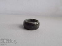Steatite stone ring.