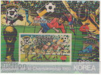 1981 Sev. Korea. Soccer World Cup, Spain. 3-D Block