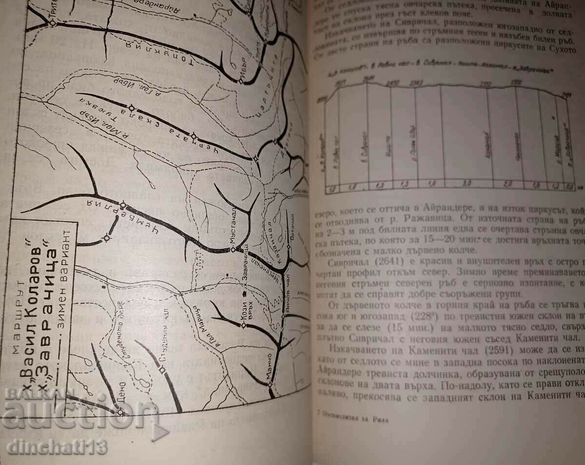 Delivery of Guide for Rila: Zhivko Raduchev, Ivan Shehtov, Martin Delivery of Guide for Rila: Zhivko Raduchev, Ivan Shehtov, Martin