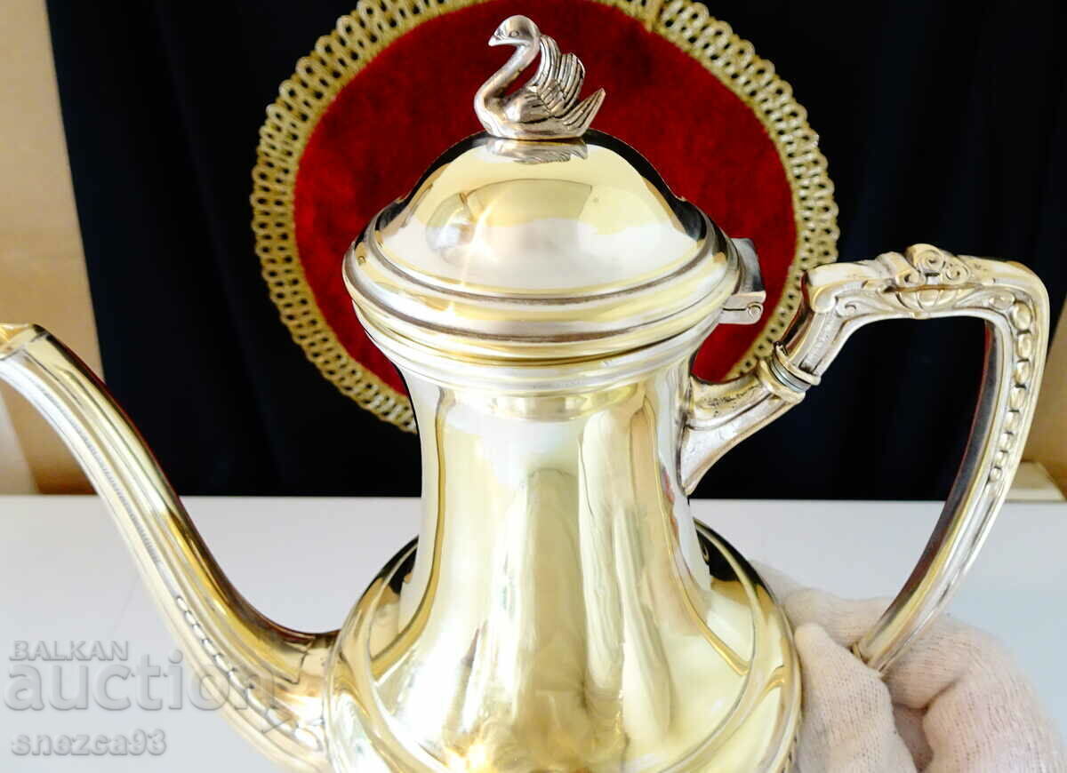 Delivery of Magnificent bronze jug in Empire style, marked