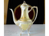 Magnificent bronze jug in Empire style, marked