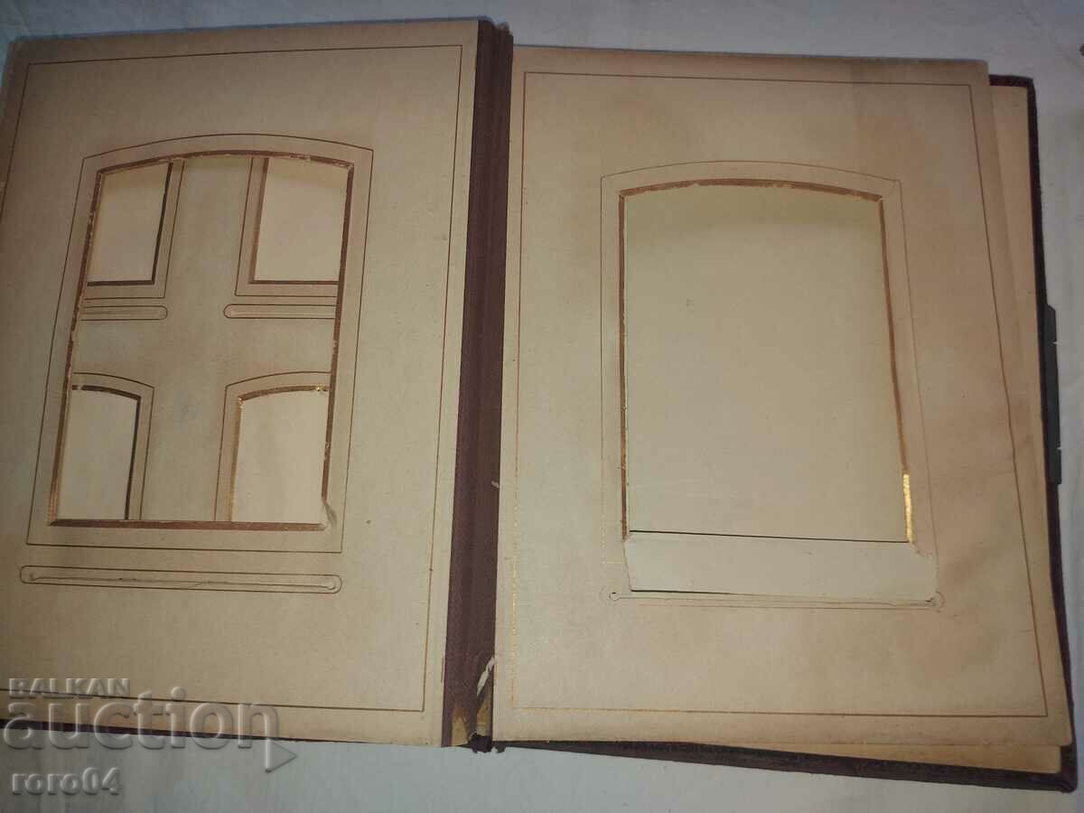 ALBUM - LAMINATED PHOTOS - XIX CENTURY - 7 ALBUM - LAMINATED PHOTOS - XIX CENTURY - 7