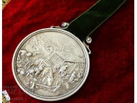 Πλακέ, πίνακας από κασσίτερο Χειμώνας από SkS