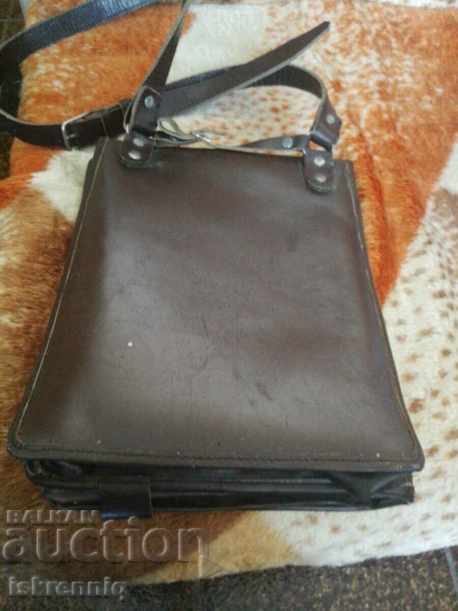 Auction Officer's Leather Bag Auction Officer's Leather Bag