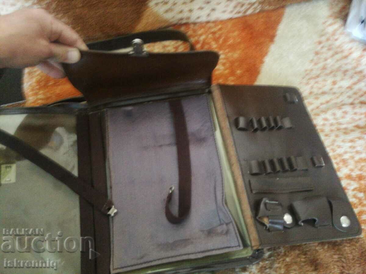 Delivery of Officer's Leather Bag Delivery of Officer's Leather Bag