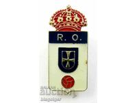 Old Soccer Badge-FC OVIEDO-SPAIN
