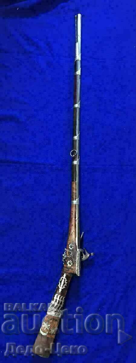 Auction Shishane flintlock rifle Auction Shishane flintlock rifle