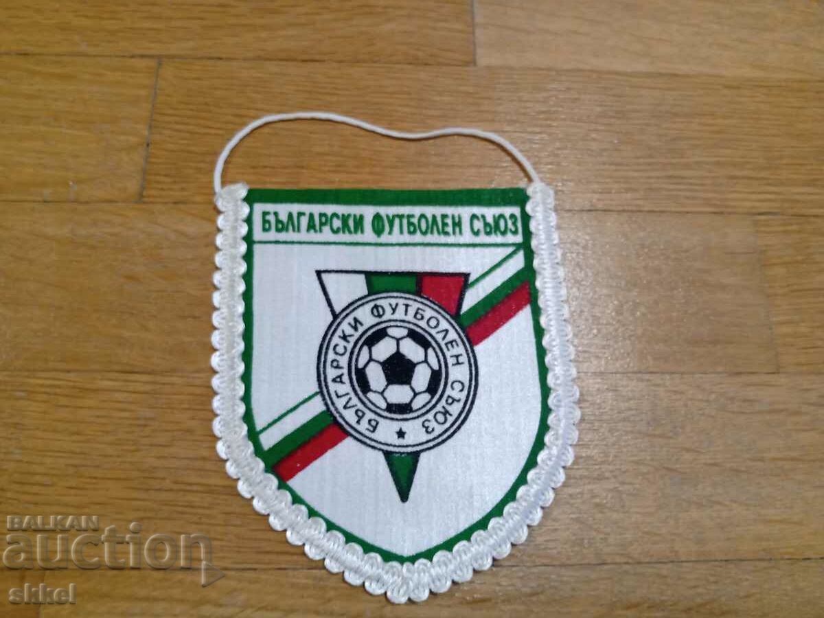 Футболно флагче БФС България малък футболен флаг