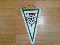 Football flag BFS Bulgaria triangular 2 football flag