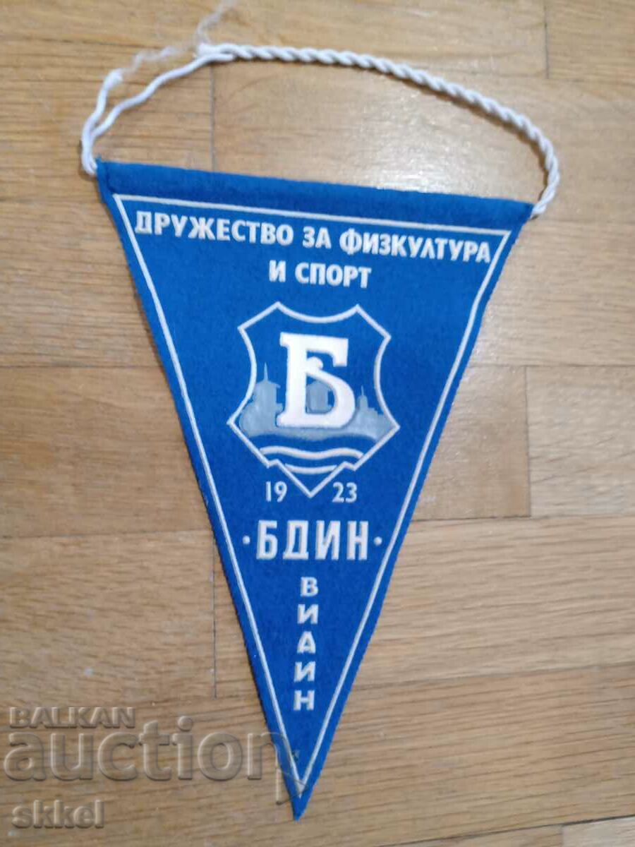 Steagul de fotbal Bdin Vidin steag de fotbal mic