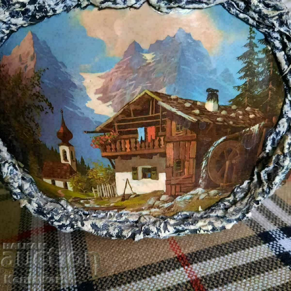 Δημοπρασία Μοναδικό γυάλινο μπουκάλι με επένδυση. Δημοπρασία Μοναδικό γυάλινο μπουκάλι με επένδυση.