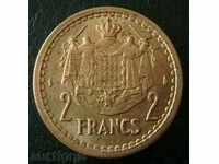 2 franci 1945 Monaco