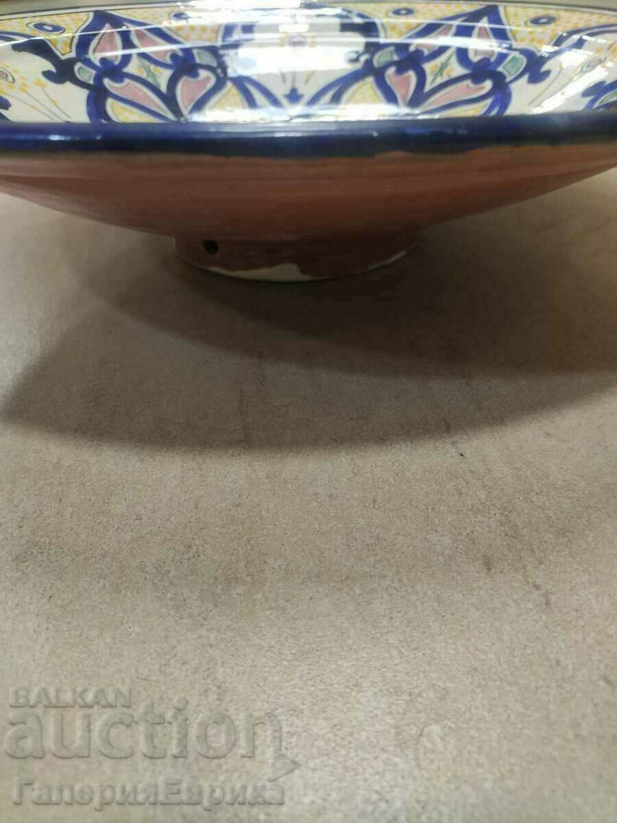 Delivery of Author's porcelain plate, diameter 42 cm.