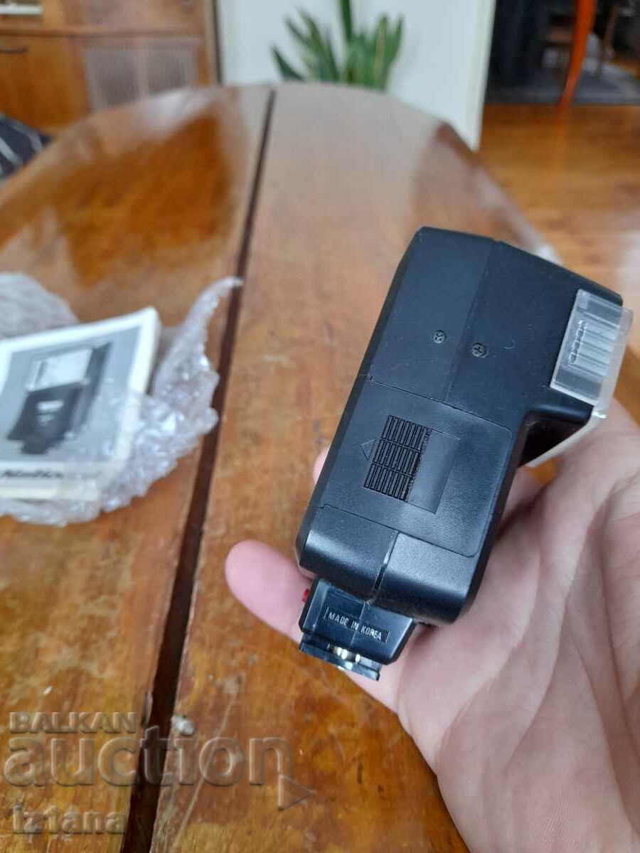 Delivery of Old National camera flash