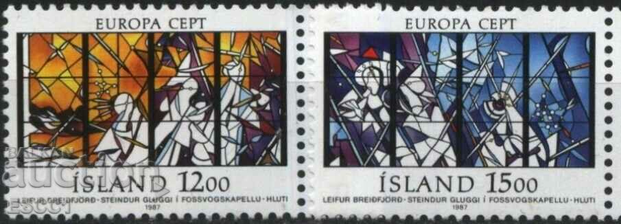 Clear Stamps Europe SEP 1987 din Islanda
