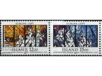 Чисти марки  Европа СЕПТ 1987 от  Исландия