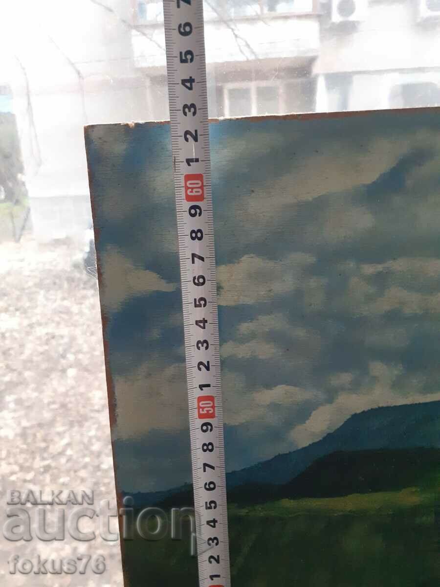 Unique painting "The Horseman" oil on phaser art. Ivanov - 6 Unique painting "The Horseman" oil on phaser art. Ivanov - 6