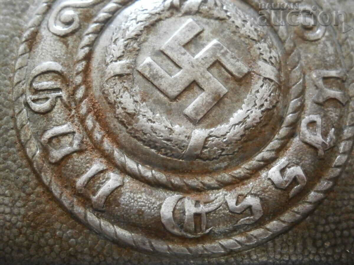 Auction A Rare SS-Gau Essen Belt Buckle Germany 1935 der NSDAP Auction A Rare SS-Gau Essen Belt Buckle Germany 1935 der NSDAP