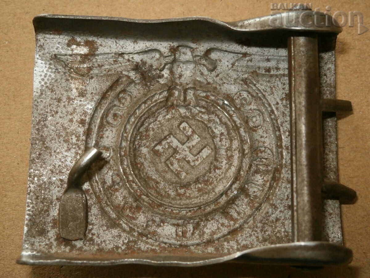 A Rare SS-Gau Essen Belt Buckle Germany 1935 der NSDAP - 5 A Rare SS-Gau Essen Belt Buckle Germany 1935 der NSDAP - 5