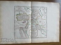 1795 - Harta Turciei din Asia, Persia - Vogondi = original +